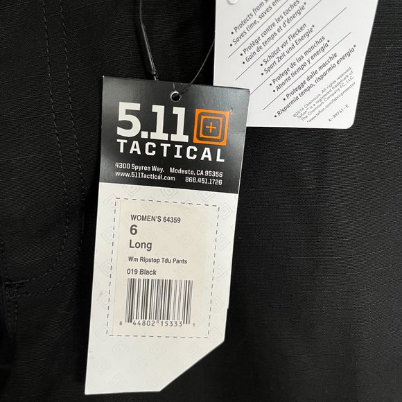 5.11 Tactical Womens Ripstop TDU Pant - Picture 4 of 4